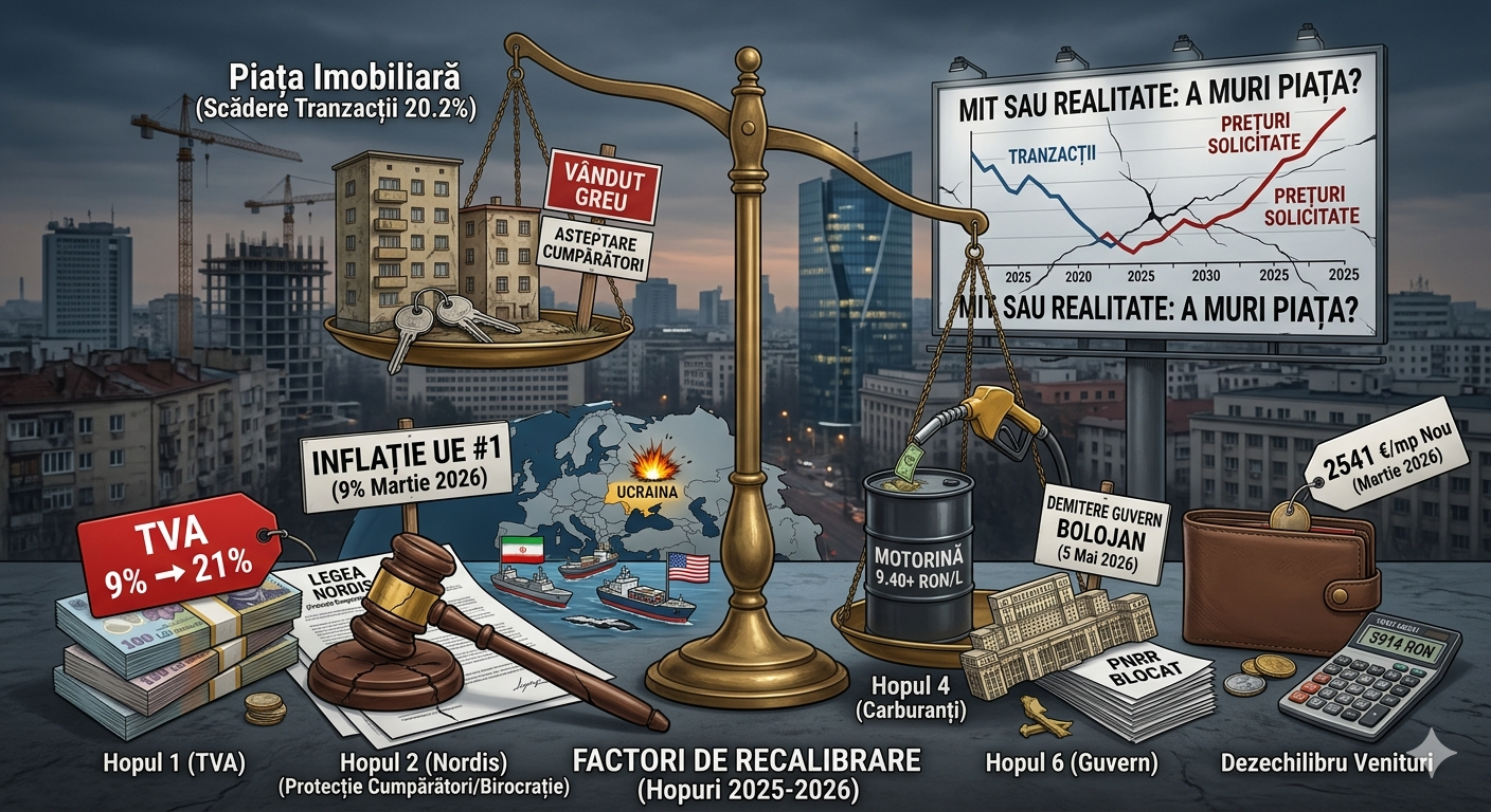 A murit piața imobiliară! Mit sau realitate în 2026?